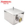 Fabricantes de origem peças de modificação de carro tanque de água auxiliar universal de liga de alumínio chaleira de resfriamento 2,5L com tampa do tanque de água