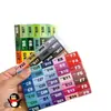 291 Código de Cores Cartão de Cores Adesivos de Miçangas Mard Fusão Etiquetas de Miçangas Adesivos Universais de Miçangas Adesivos da Série Colorida Completa