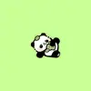 Ímãs de Geladeira Periféricos Magnéticos Criativos Divertidos e Fofos Panda Personalizado Novo Transparente Ins Adesivos Acrílicos