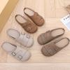 Zapatos de Mujer, Nuevos Mocasines Slip-On de Primavera y Otoño, Zapatos Casuales Versátiles Cómodos de Punta Redonda, Zapatos Individuales de Moda con Suela Suave