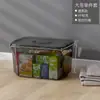 Caja de Almacenamiento de Ropa Transparente Grande Engrosada para el Hogar Transfronteriza Caja Organizadora de Bocadillos y Juguetes de Comercio Exterior Caja de Almacenamiento Sellada