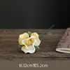 Artículos de Regalo para el Hogar: Flor de Rosa Cerámica Flores Perforadas a Mano, Populares en Xiaohongshu, Cerámica de Jingdezhen Flores Eternas, En Stock Colores Mixtos