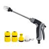 Fábrica de Origen Pistola de Palo Largo Pistola de Agua a Alta Presión Herramienta Doméstica para Lavado de Autos Palo de Extensión Metálico Mango Recubierto de Goma Pistola de Agua para Lavado de Autos