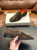 Mocasines de cuero gamuza de alta gama, con pespunte superior STN, cómodos zapatos casuales de caballero de suela plana para exportación