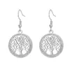 Explosiones Europeas y Americanas Árbol de la Vida Minimwind Collar para Mujer Acero de Titanio No se Cae Cadena para Clavícula Todo-partido Joyería de Alta Calidad