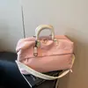 Bolsa de Viagem de Longa Capacidade para Curta Distância Bolsa de Mão Leve Feminina Bolsa de Presença Bolsa para Esportes Fitness Bolsa de Bagagem de Viagem Bolsa de Armazenamento