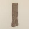 Calcetines de dedos sin costuras para hombre de color liso, calcetines de media pantorrilla antibacterianos y desodorantes, calcetines de dedos separados para deportes, calcetines con separación para dedo gordo