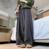 Calça Esportiva de Rua Estilo Americano para Mulheres, Novo Design de Outono, Calça Jogger Larga Casual, Calça Tendência Longa