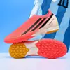 Nuevos zapatos de fútbol de corte bajo para hombres y mujeres, adecuados para césped artificial, tacos largos AG y tacos de césped, para competición y entrenamiento, venta al por mayor