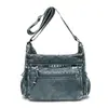 Amazon Moda Tendência Quatro Estações Couro Macio Múltiplos Compartimentos Múltiplos Bolsos Sensação de Alto Padrão Camada Múltipla Ombro Único Transversal Bolsa Feminina
