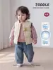 Chamarra de invierno de plumas estilo coreano para niñas, cuello alto a prueba de viento, relleno de 90% plumas, abrigo cálido para niñas pequeñas