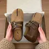 Zapatos Birkenstock Estilo Coreano Más Vendidos para Mujer Otoño 2026 Nuevos Zapatos Mary Jane Punta Redonda Correa Doble Hebilla Zapatos Individuales Zapatos Casuales Versátiles