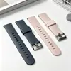 Correa de reloj universal de silicona de 20/19/16 mm adecuada para Huawei, Samsung y otros relojes inteligentes, personalizable bajo pedido
