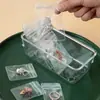 Caja para Joyería Antioxidación, Pendientes, Aretes, Collares, Caja de Almacenamiento para Joyería, Bolsa Transparente Simple para Joyería, Bolsa de Almacenamiento Sellada