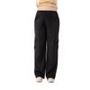 Suministro exclusivo transfronterizo: Pantalones Cargo de Pierna Ancha de Mezclilla Extra Largos y Oversize para Mujer, de Cintura Alta, Elásticos, con Bolsillos Dobles, Pantalones Deportivos Casuales