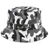 Sombrero de Cubo Estilo Adulto, Sombrero Estilo Comercio Exterior, Camuflaje de Protección Solar para Exteriores al por Mayor Sombrero Clásico de Pescador Trabajador, Protección Solar