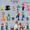 Serie Mario Accesorios de Juego de Moda Louis Hongo Monstruo Modelo Muñeco Hecho a Mano Coche Decoración de Escritorio Adornos