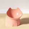 1 pieza Cuenco Elevado para Gatos WhiskerWare, Plato de Plástico Antivuelco Elevado para Alimentación de Mascotas con Borde Inclinado, Protección Cervical Comida para Gatitos