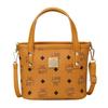 Bolsa Saco Bolsa Feminina Retrô Europeia e Americana Pequena Bolsa de Mão Feminina Simples Bolsa de Ombro Bolsa Transversal Estampada