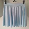 Falda de Cintura Alta Talla Grande para Mujer con Forro Antiexposición, Falda Solar de Verano 2026, Pantalones Falda Plisados para Ropa Exterior, Falda Abullonada