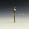 Estilo Étnico Chinês Liga Vajra Chaveiro Pingente Acessório de Metal Decoração de Sacola de Presente Fabricante Venda Direta