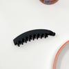 Temperamento de sensación de alta gama esmerilado clip de plátano coreano ins coleta alta artefacto fijo horquilla para el cabello de mujer simple nuevo tocado