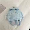 Textura exquisita linda mochila pequeña popular este año exquisita mochila elegante estilo coreano otoño 2026 viaje