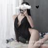 Roupa cor sexy cueca paixão tentação chiffon perspectiva quente barriga feminina sexy adulto set Tribunal Clássico