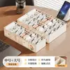 Caja de Almacenamiento para Cables de Datos Cable de Carga Cargador de Teléfono Móvil Compartimento Organizador Enrollador Hub de Gestión de Cables de Escritorio Caja