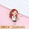 Diseño Creativo, Varios Broches de Personajes de Dibujos Animados, Aleación Ecológica, Accesorios de Temperamento Lindos y Exquisitos, Pines, Insignias Grandes
