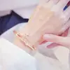 Pulsera de Estudiante Estilo Coreano para Mujer Simple Combinable Estrella Amor de Chica Fresca Pulsera para Novia Joyería Regalo