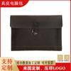 A Fábrica Oferece Capas de Couro Impermeáveis Feitas Sob Medida para Computadores, Bolsas para Tablets, Bolsas de Couro Genuíno para Notebooks que São Impermeáveis e Duráveis