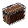 Zhanggong Humidor de Puros Virutas de Madera de Cedro Caja de Envejecimiento Mini Humidor Portátil Set Caja de Puros