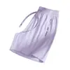 Verano Nuevo Pareja Alta Elasticidad Seda de Hielo Secado Rápido Pantalones alta calidad Multicolor Combinan con Todo Holgado Anti-ultravioleta Correr Volumen