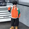 Jaqueta Masculina Outono 2026 Novo Estilo Coreano Bonita para Bebês e Crianças Pequenas Jaqueta de Primavera e Outono Roupas para Bebê Menino de 3-5 Anos