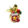 Regalo de Navidad Directo de Fábrica 3 Luces LED Insignia de Ángel Joyería para Fiesta Broche Luminoso para Árbol de Navidad