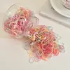 Moderna y de Alta Gama Diademas Desechables para el Cabello Bandas para el Cabello Dopamina Cuerdas Versátiles para el Cabello de Niñas Accesorios para el Cabello de Colores Caramelo para Niños