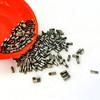 Tornillos de Máquina de Cabeza Plana M1.6*2.5 con Cabeza Ranurada, Tornillos de Fijación de Punta Plana Antiaflojamiento, Tornillos de Acero Inoxidable
