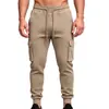Pantalones de trabajo para hombre de Amazon, modernos pantalones jogger de punto gofrado multibolsillos, pantalones largos casuales y deportivos para el uso diario