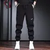 Pantalones para Hombre Otoño e Invierno Forrados de Polar Nuevo Estilo Coreano Marca de Moda Ins Holgados Casuales Moda Juvenil Leggings Guapos