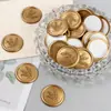 Adesivos de Etiqueta de Cera com Imagem Atual, Adesivos de Selo de Laca de Fogo, Envelopes Selados, Convites de Casamento, Garrafas de Vinho, Adesivos de Selagem para Decoração de Presentes