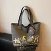 Bolso Nuevo de Lona de Gran Capacidad para Mujer, Bolso de Hombro Casual y de Moda para Clase y Viajes Diarios, Bolso Tote Nuevo, Bolso de Mano Nuevo para Compras