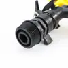 6 pontos plástico amarelo balanço balancim rotativo bico ângulo controlável gramado jardinagem aspersor resfriamento