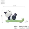 Soporte personalizado para teléfono móvil de panda, linda decoración de escritorio de dibujos animados, moda creativa cultural, fábrica de artesanías de resina hechas a mano