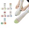 Meias de Badminton para Mulheres, Cano Médio, Primavera e Verão, Antiodor, Profissional para Corrida ao Ar Livre, Meias Esportivas para Pular Corda, Base Acolchoada tipo Toalha, Absorventes de Suor
