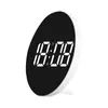 Reloj Led Creativo de Doble Propósito de 9 Pulgadas con Múltiples Funciones, Reloj de Pared para Sala de Estar, Reloj Despertador con Control Remoto, Reloj de Mesita de Noche 8010