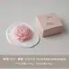 Vela de Lembrança Flor de Peônia Baixa Temperatura Personalizada OEM Sm Mood Romântico Vela de Cera de Soja Gotejante Aroma de Rosa