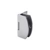 Bisagra de acero inoxidable para puerta de vidrio, apertura libre, para vitrina, vinoteca, vitrina, bisagra para puerta de vitrina, puerta batiente, abrazadera para vidrio sin marco