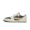 Zapatos de Baloncesto de Alta Calidad de Venta Caliente Ts Negro y Verde Oliva Colaboración Transfronteriza Pareja Relámpago Zapatillas de Caña Baja para Hombres y Mujeres