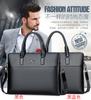 Novo Casual Ombro Masculino Crossbody Bolsa Atacado Computador de Negócios Documento Oficial Bolsa Logotipo da Bolsa Personalizada Masculina